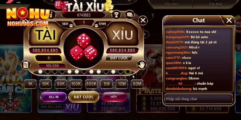 tài xỉu nohu90